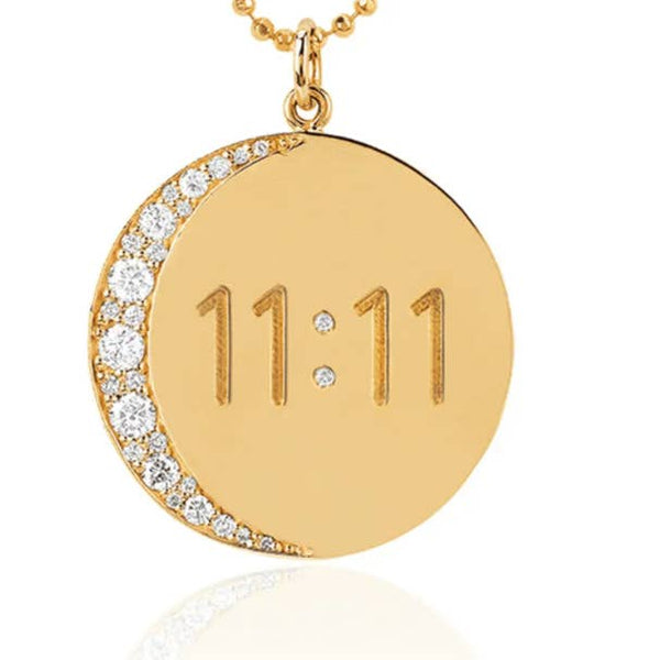 11:11 Moon Pendant