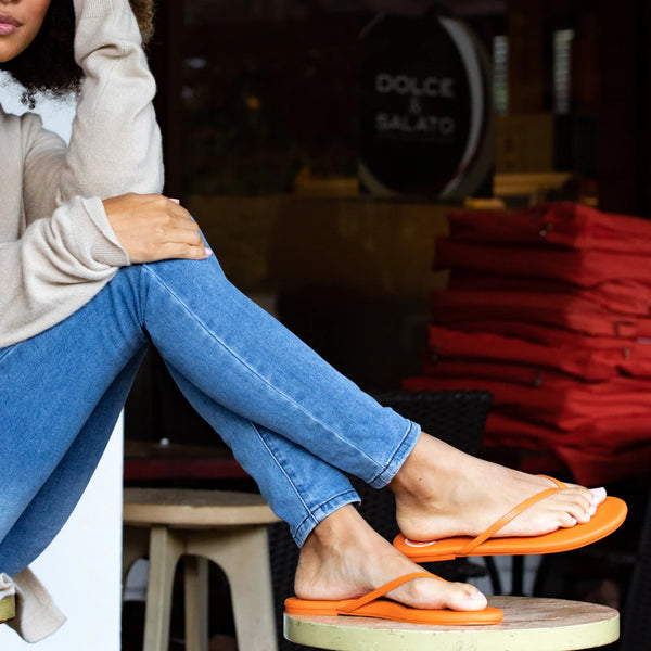 Indie Orange & Pink Sandal