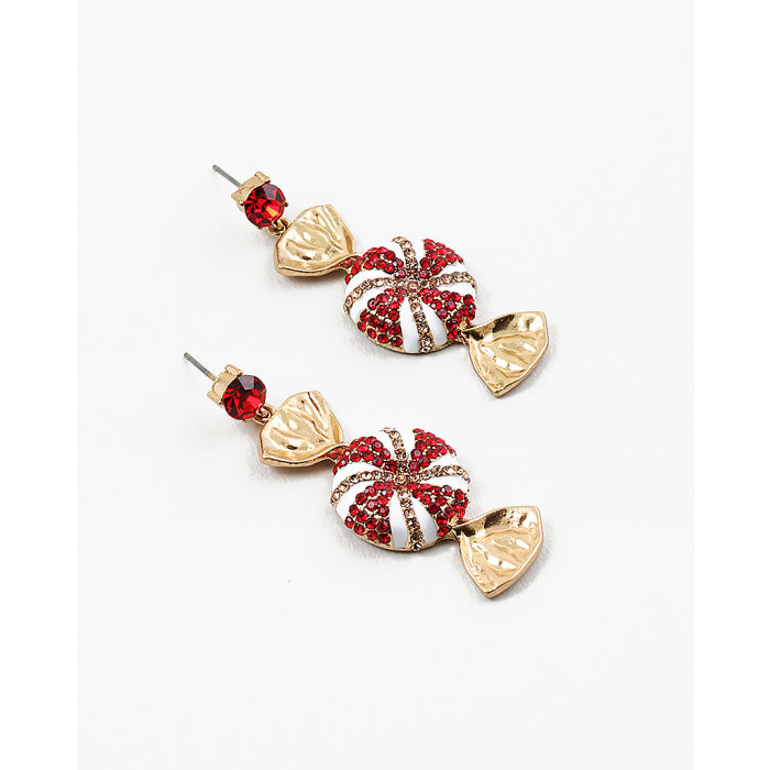 Holiday Candy Earrings