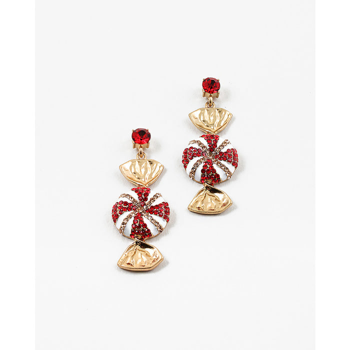 Holiday Candy Earrings