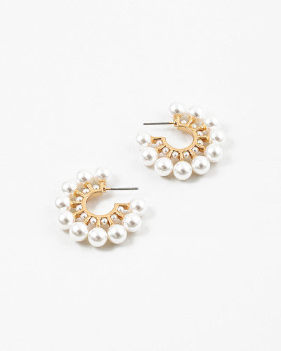 Pearl Vintage Hoops