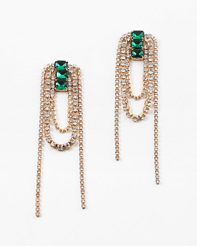 Emerald Vintage Earrings