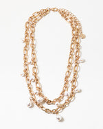 Load image into Gallery viewer, Pearl Drip Necklace
