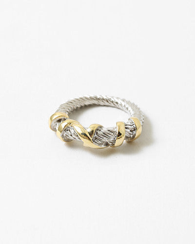 Silver & Gold Ring
