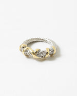 Load image into Gallery viewer, Silver &amp; Gold Ring
