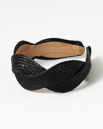 Load image into Gallery viewer, Black Rattan Headband
