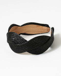 Black Rattan Headband