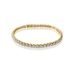 Faux Diamond Tennis Bracelet