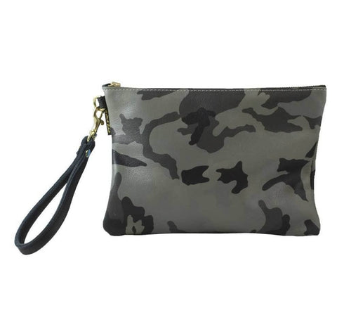 The Camo Carter Wristlet