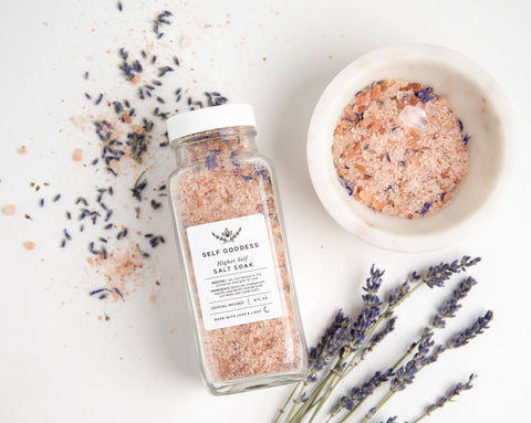 Higher Self Salt Soak - Crystal Infused