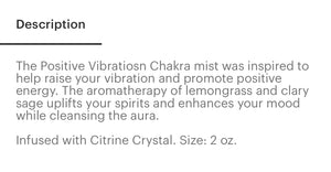 Positive Vibration Aura Mist