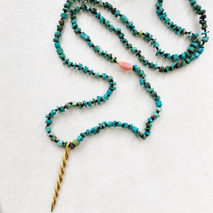 Turquoise Serpenti Pendant